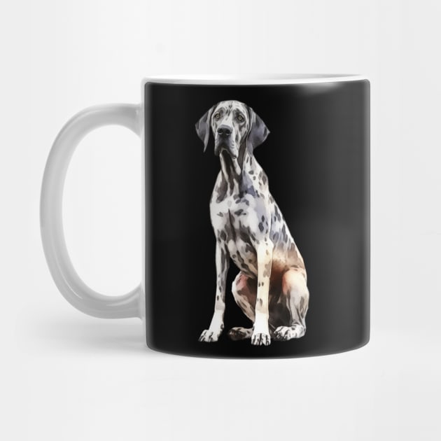 Great Dane by DavidBriotArt